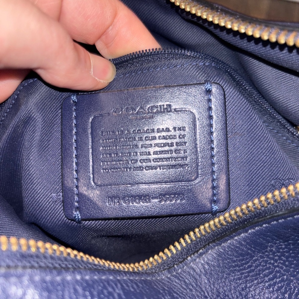 Coach Sutton Pebble Hobo shoulder bag G1848-35593 - Picture 10 of 10